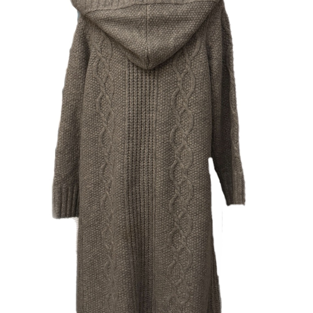 Torrid Charcoal Cable Knit Cardigan - Picture 2 of 3